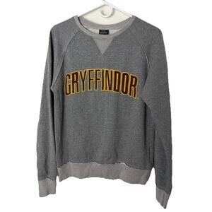 Universal Studios Harry Potter Gryffindor Grey Raglan Sweatshirt Women’s Small